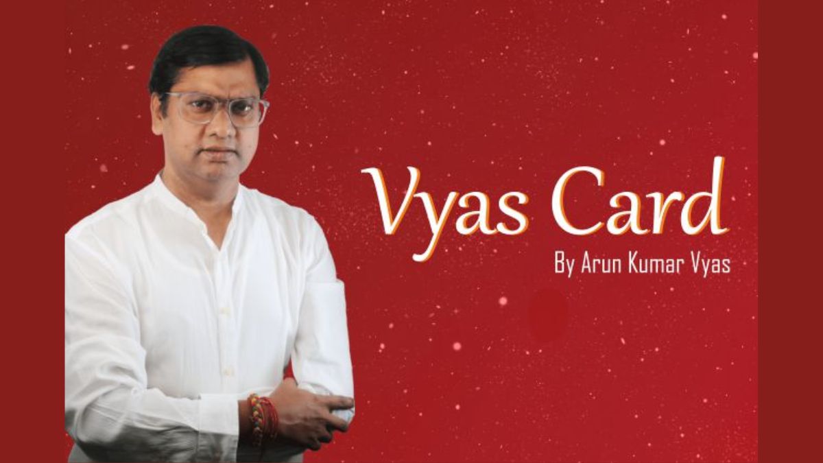 Vyas Card by Arun Kumar Vyas - Weekly Astrology Predictions Card Becomes a Must Read for Many